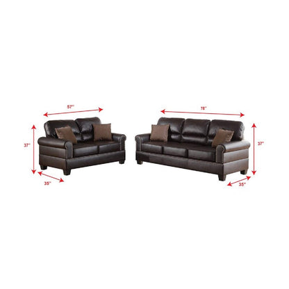 Designer Sofa Set:- ZIAA 3+2 Leatherette Sofa Set Luxury Furniture