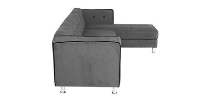 Designer Sofa Set:- Dora L Shape 5 Seater Fabric Luxury Furniture Sofa Set
