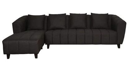 Designer Sofa Set:- Luxury Furniture L Shape 5 Seater Fabric Sofa Set