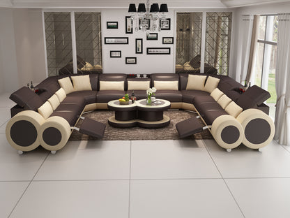 Designer Sofa Set:- U Shape Luxury Furniture Sofa Set