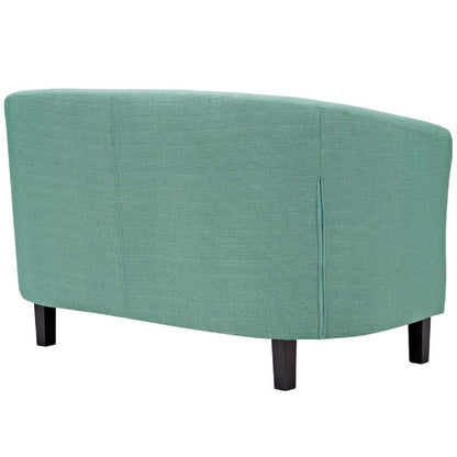 Designer Sofa Set:- ZIAA 3+1+1 Fabric Sofa Set (Light Slate Green)