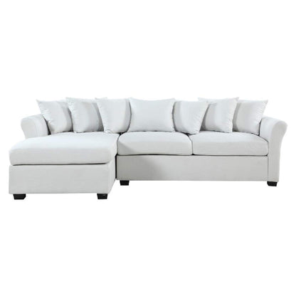Designer Sofa Set:- Rain L Shape 5 Seater Fabric Luxury Furniture Sofa Set