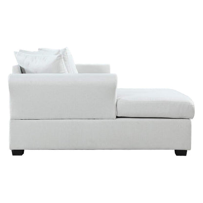 Designer Sofa Set:- Rain L Shape 5 Seater Fabric Luxury Furniture Sofa Set