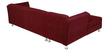 Designer Sofa Set:- Dora L Shape 5 Seater Fabric Luxury Furniture Sofa Set