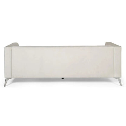 Designer Sofa Set:- Logue 3 Seater Velvet Fabric Luxury Furniture Sofa Set