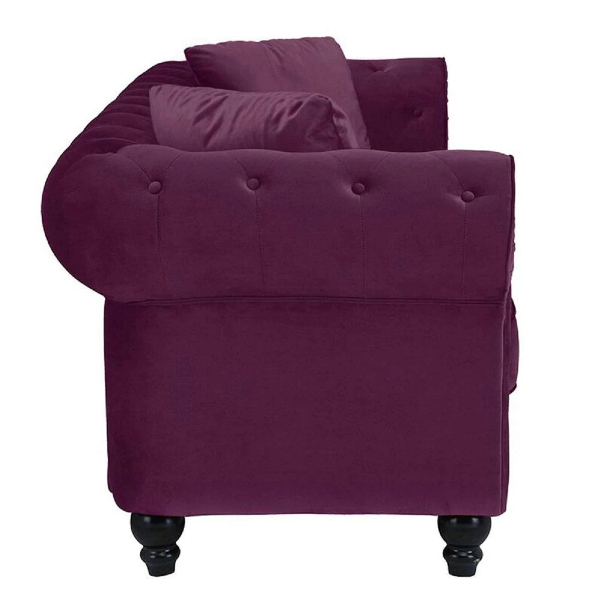 Designer Sofa Set:- Logue 3 Seater Velvet Fabric Sofa Set luxury furniture