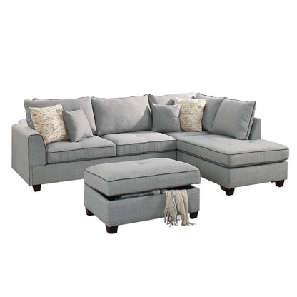 Designer Sofa Set:- Ray L shape 5 Seater Fabric Luxury Furniture Sofa Set