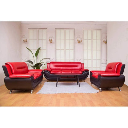 Designer Sofa Set:- ZIAA 3+2+1 Leatherette Sofa Set