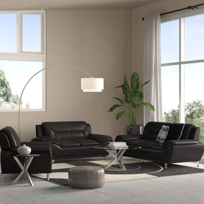 Designer Sofa Set:- ZIAA 3+2+1 Leatherette Sofa Set