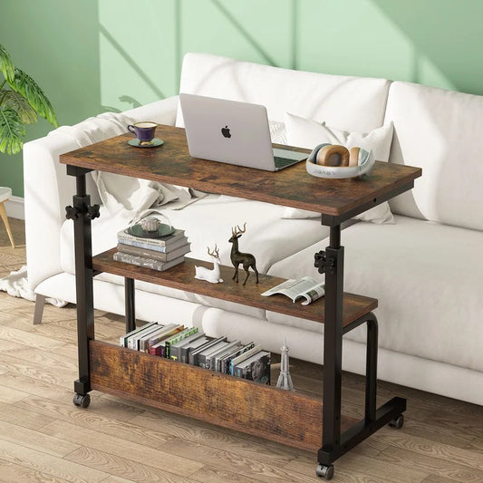 Computer Table: Desk With Large Storage