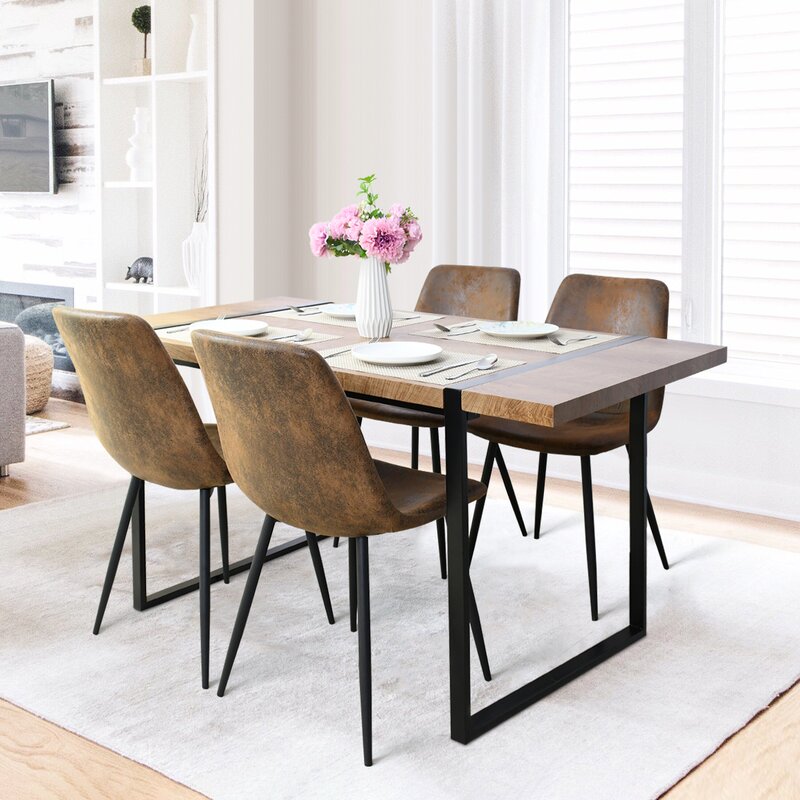 Dining Chair : 4 - Person Dining Set