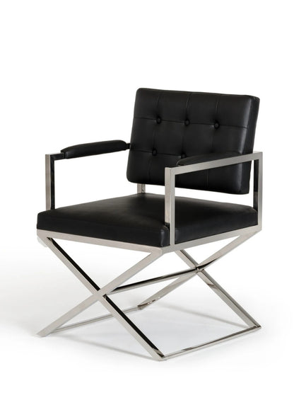  Dining Chair STING Modern Black Dining Chair