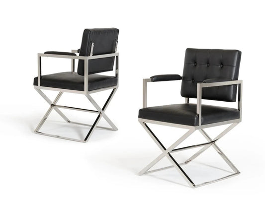  Dining Chair STING Modern Black Dining Chair