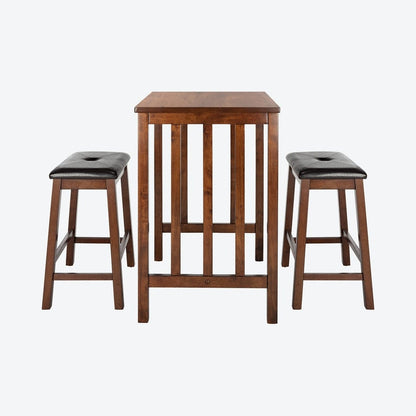 Dining Set: 2 Seater Counter Height Bar Table