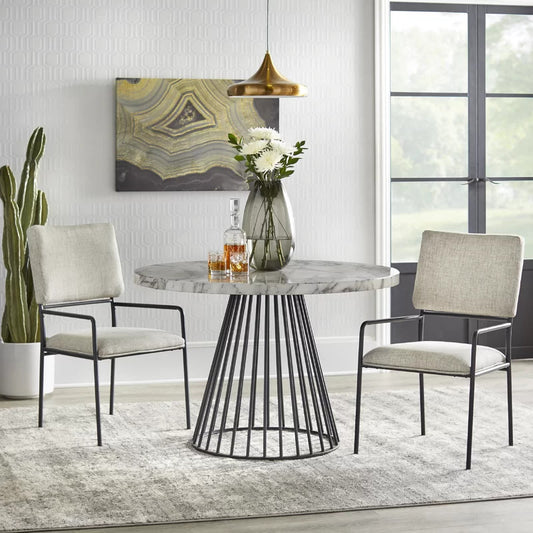 Dining Set: 2 Seater Round Dining Table Set