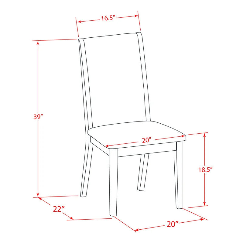 Dining Set: 2 Seater Solid Wood Dining Set