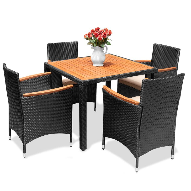 Dining Set: 35.43'' Long 4 Seater Dining Set