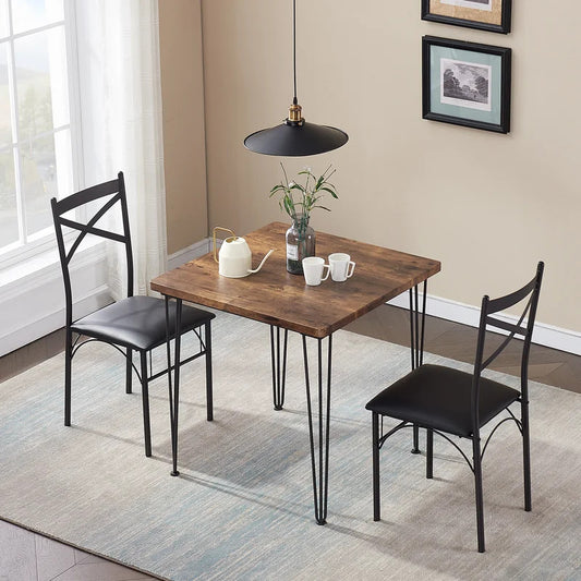 Dining Set: 3 Piece 2 Seater Dining Set