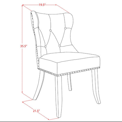 Dining Set: 3 Piece Breakfast Dining Table With 2 Chairs