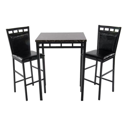 Dining Set: 3 Piece Counter Height Dining Set