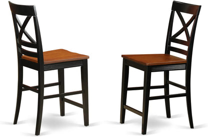 Dining Set 3 Piece Cross-And-Ladder Dining Table Set