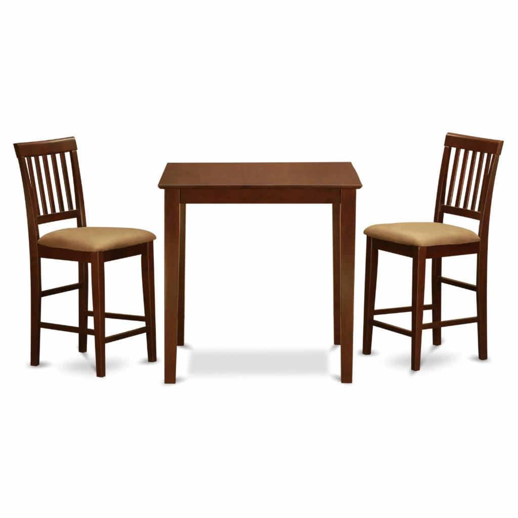 Dining Set: 3 Piece Slat Back Dining Table Set