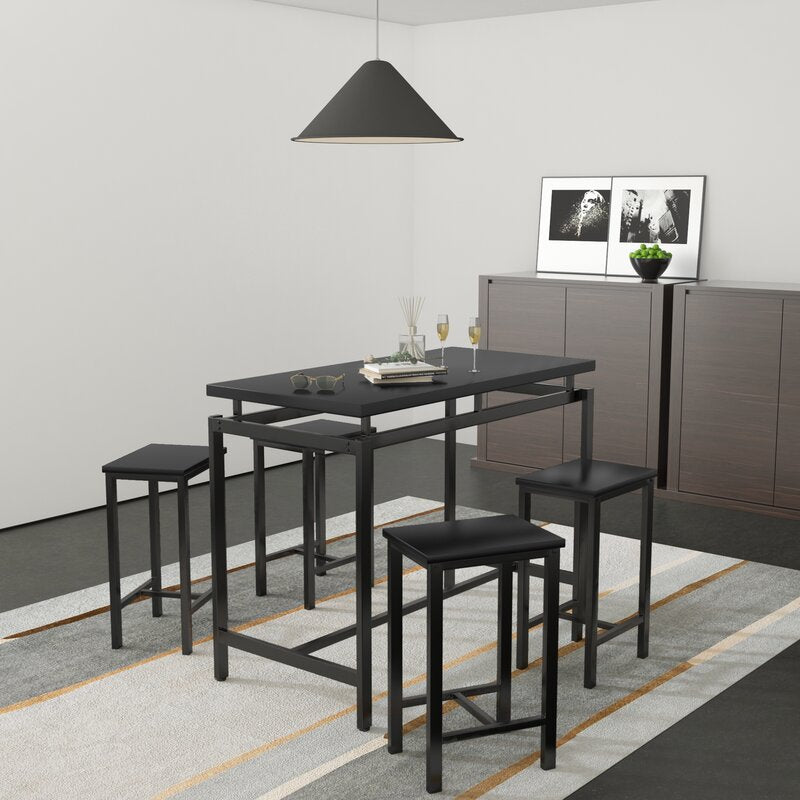 Dining Set : 4 - Person Counter Height Dining Set