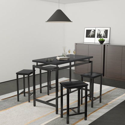 Dining Set : 4 - Person Counter Height Dining Set
