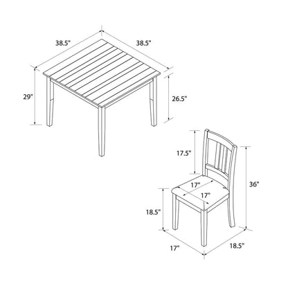Dining Set 4 - Person Rectangular Dining Set
