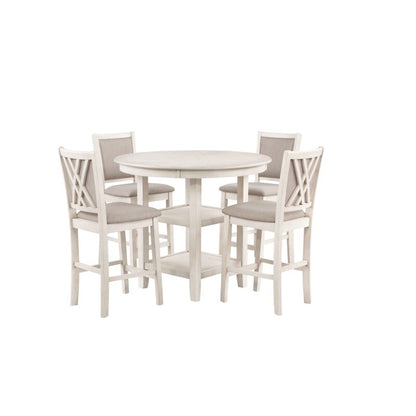 Dining Set : 4 - Person Round Dining Set