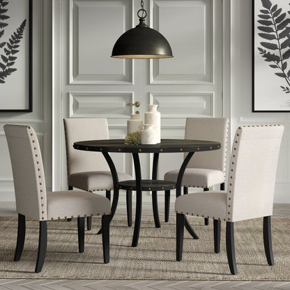 Dining Set: 4 - Person Round Dining Set