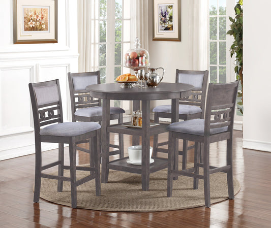 Dining Set : 4 - Person Round Dining Table Set