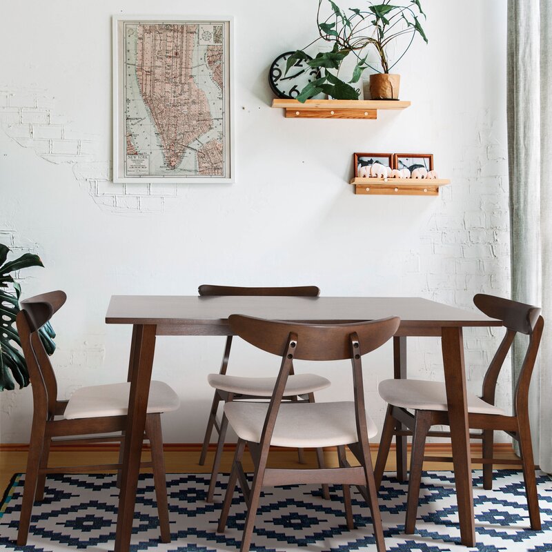 Dining Set : 4 Seater Rectangular Dining table & Chair