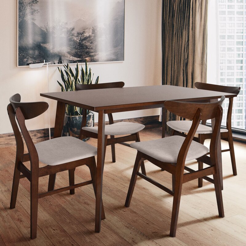 Dining Set : 4 Seater Rectangular Dining table & Chair