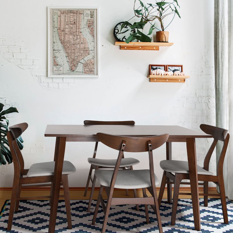 Dining Set : 4 Seater Rectangular Dining table & Chair