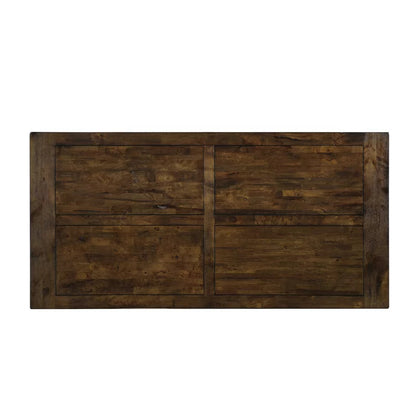 Dining Set: 8 Seater Rubberwood Solid Wood Dining Set
