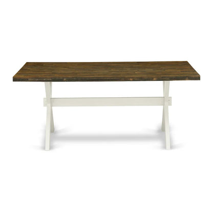 Dining Set: Acacia Solid Wood 8 Seater Dining Set