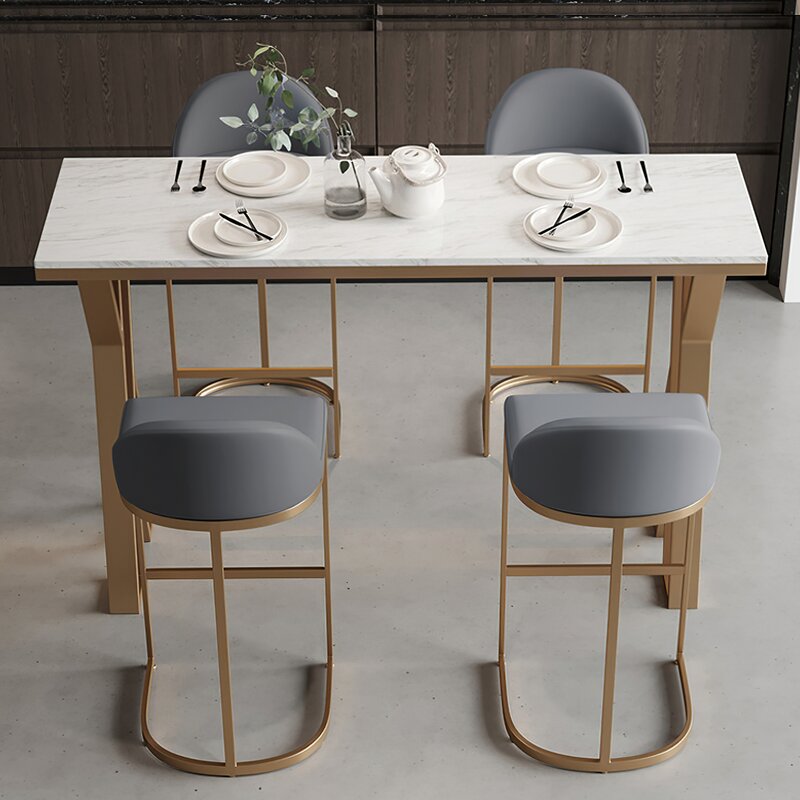 Dining Set: Bar Height 4 Seater Dining Set