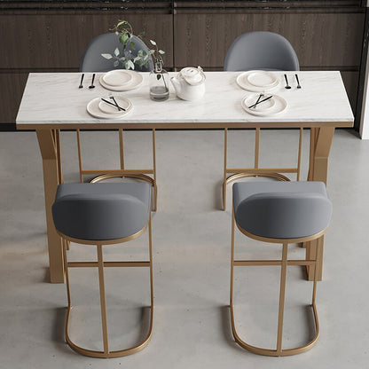 Dining Set: Bar Height 4 Seater Dining Set