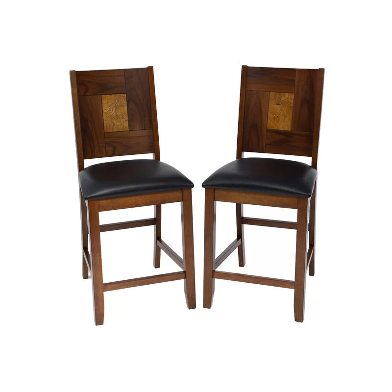 Dining Set: Dining Table with 6 Chairs Butterfly Leaf Dining Set
