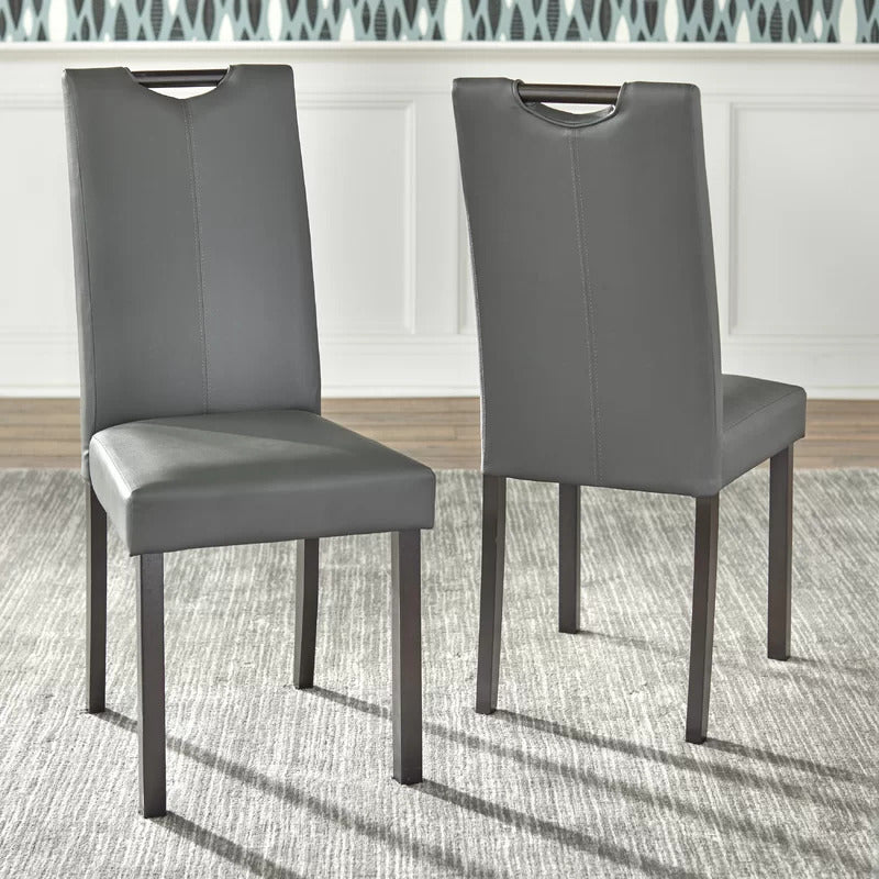 Dining Set: Dining Table with 6 Chairs Butterfly Leaf Dining Set