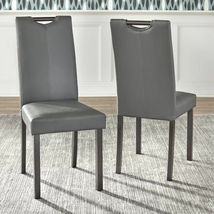 Dining Set: Dining Table with 6 Chairs Butterfly Leaf Dining Set