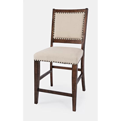  Dining Set: Dining Table with 6 Chairs Counter Height  Dining Set