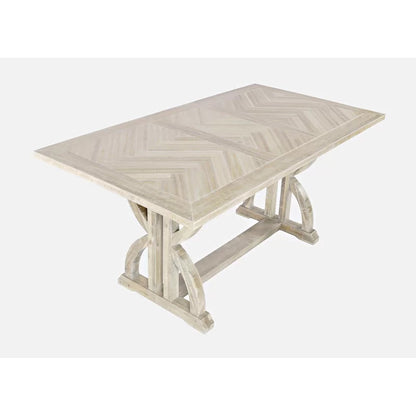  Dining Set: Dining Table with 6 Chairs Counter Height  Dining Set