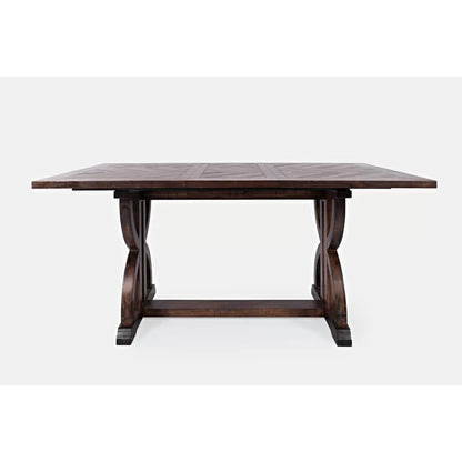  Dining Set: Dining Table with 6 Chairs Counter Height  Dining Set