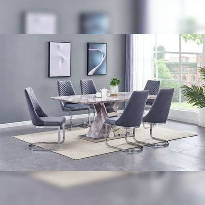Dining Set Dining Table with 6 Chairs Dining Set