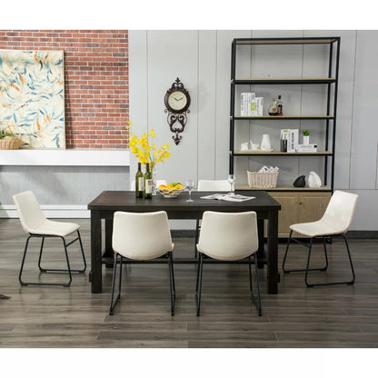 Dining Set: Dining Table with 6 Chairs Dining Set