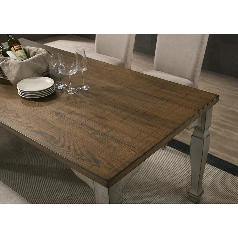 Dining Set: Dining Table with 6 Chairs Dining Set