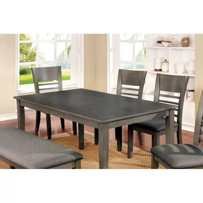 Dining Set: Dining Table with 6 Chairs Dining Set