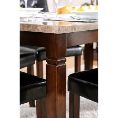 Dining Set: Dining Table with 6 Chairs Dining Set